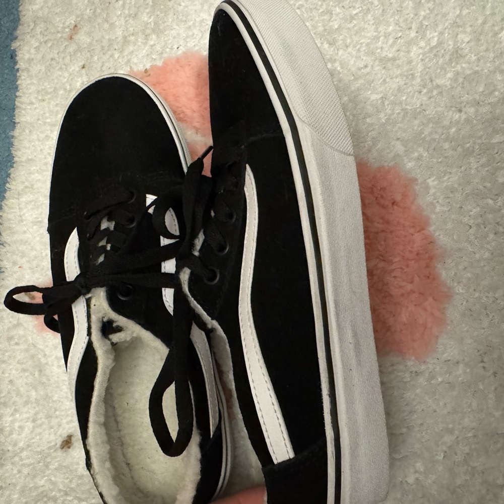 Vans Black and White Women's Sneakers
